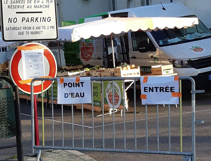 Un protocole sanitaire pour rouvrir les marchés locaux