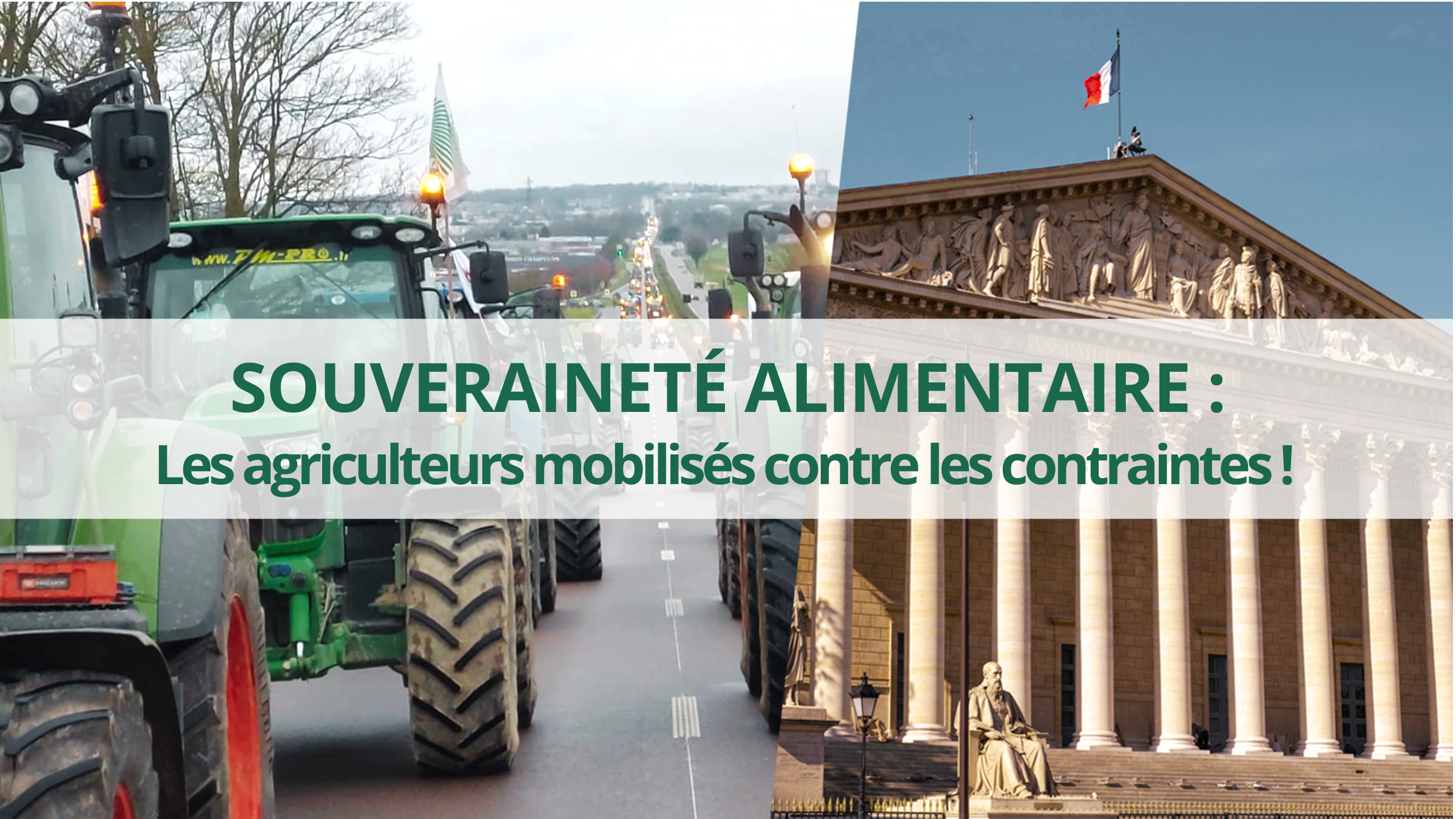 Proposition de loi visant à lever les contraintes à l’exercice du métier d’agriculteur : voici enfin le moteur législatif qu’il nous fallait.